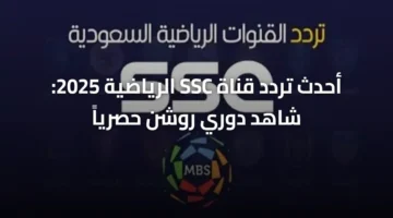 بشفرة جديدة.. تردد قناة SSC الرياضية لمتابعة مباريات دوري روشن السعودي